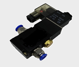 SOLENOIDE COM BOBINA E CONECTOR